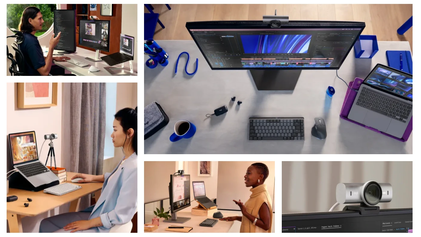 Sử dụng Logitech MX Brio cho công việc