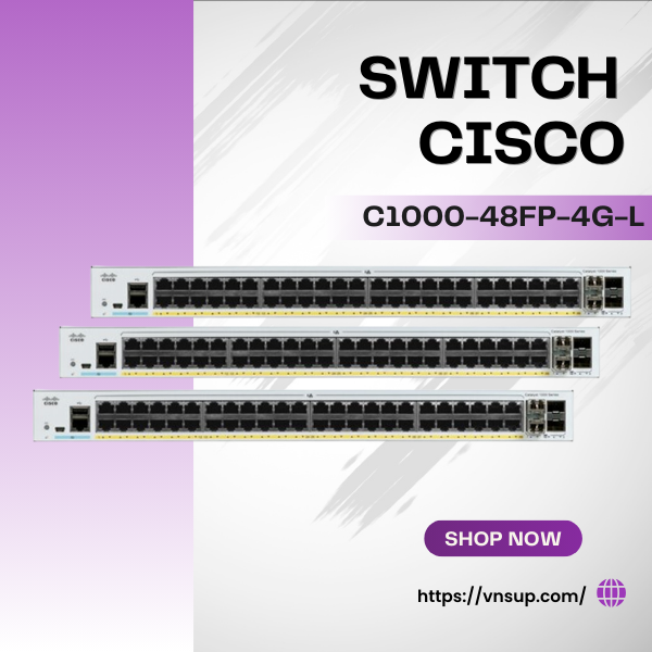 Switch Cisco C1000-48FP-4G-L