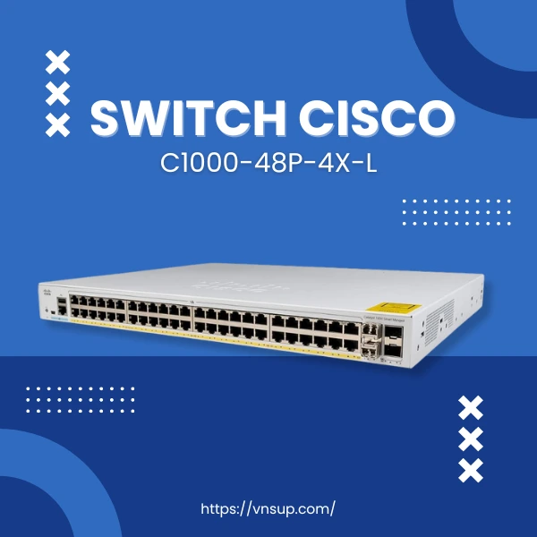 Switch Cisco C1000-48P-4X-L