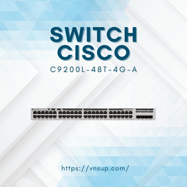 Switch Cisco C9200L-48T-4G-A