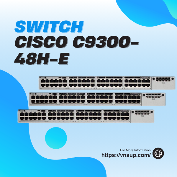 Switch Cisco C9300-48H-E
