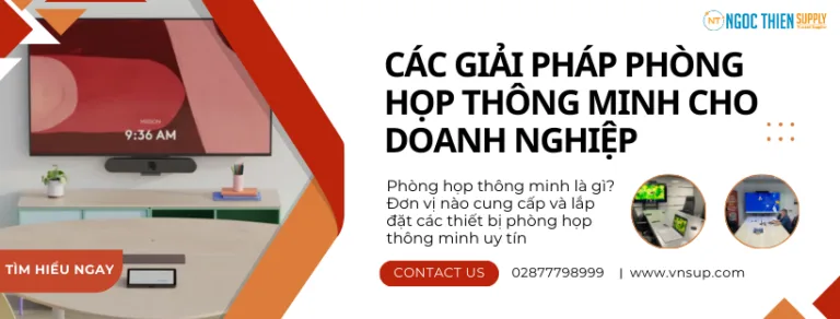 giải pháp phòng họp thông minh cho doanh nghiệp