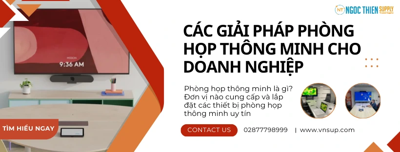 giải pháp phòng họp thông minh cho doanh nghiệp