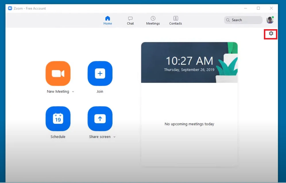 Cách bật mic trong Zoom trên máy tính trước khi vào phòng họp