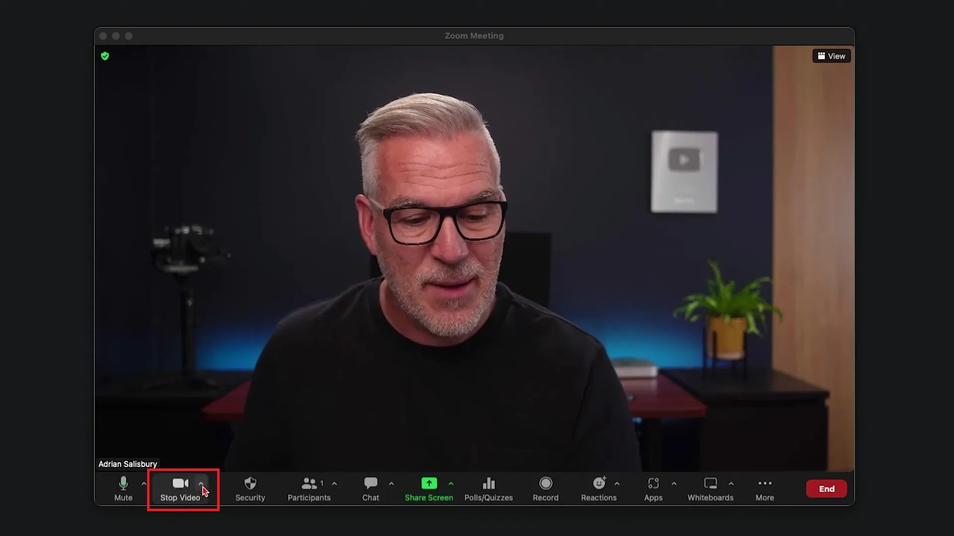 Cách cài background cho zoom trên máy tính sau khi vào cuộc họp Zoom