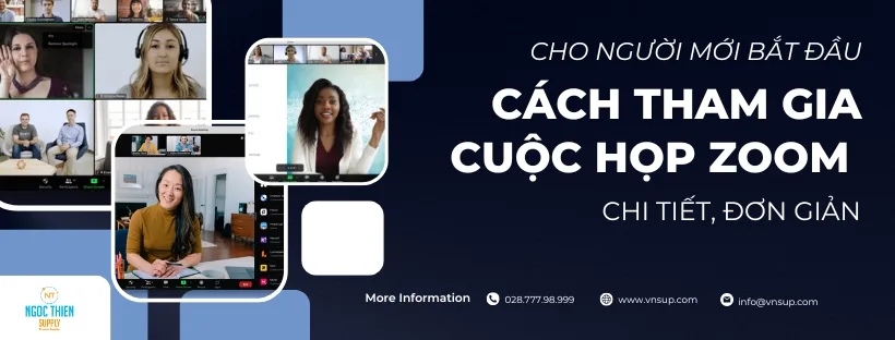 Cách tham gia cuộc họp Zoom