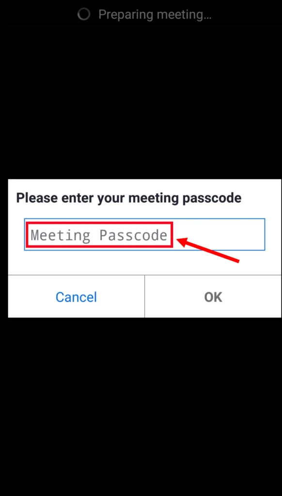Cách tham gia cuộc họp Zoom trên điện thoại 03