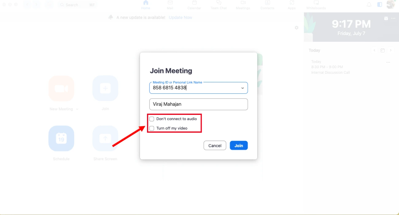 Cách tham gia cuộc họp Zoom trên máy tính để bàn 02