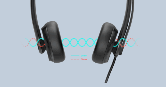 Yealink UH34 Dual Teams - Tai nghe call center cho doanh nghiệp 2025 Chất lượng âm thanh rõ ràng, chống ồn hiệu quả