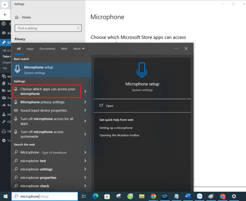 Hướng dẫn cách cho phép Zoom sử dụng micro trên máy tính