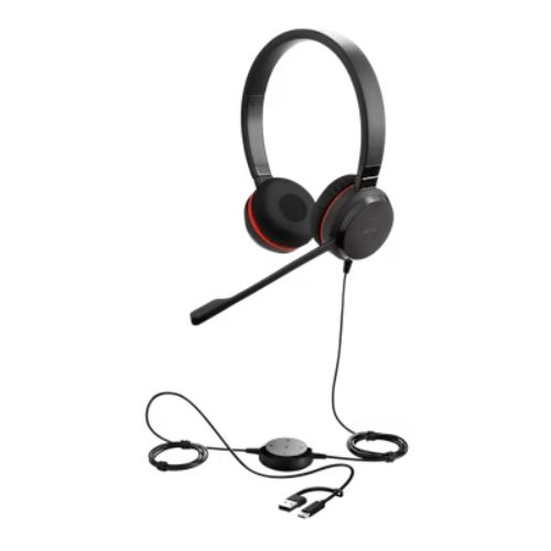 Jabra Evolve 30 II Ms Stereo USB-C - Tai nghe call center cho doanh nghiệp