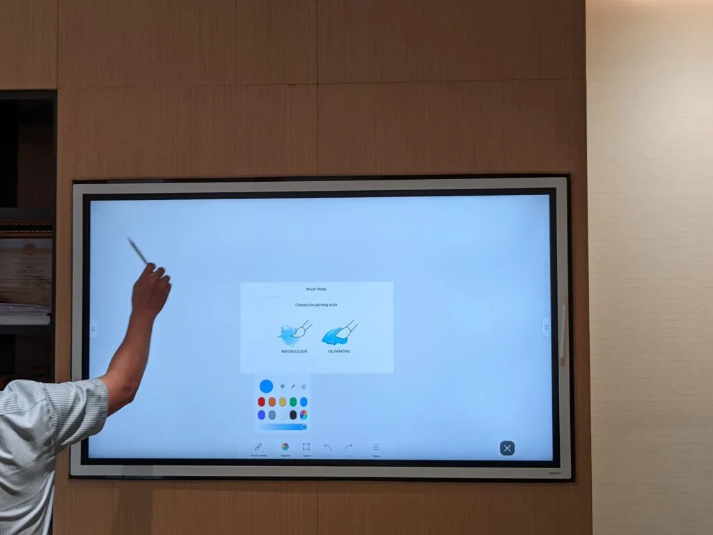 Kiểm tra hoạt động của màn hình tương tác Samsung Flip Pro 55 inch (LH55WMBWBGCXXV)