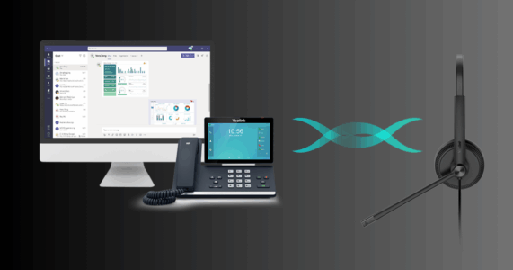 Yealink UH34 Lite Mono Teams - Tai nghe call center cho doanh nghiệp 2025 Quản lý thiết bị tiện lợi