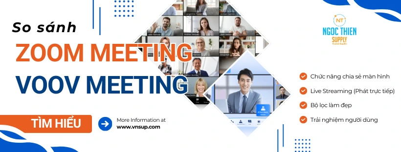 So sánh Zoom Meeting và VooV Meeting