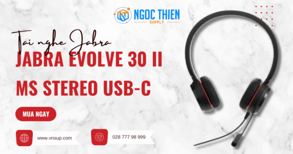 Tai nghe Jabra Evolve 30 II Ms Stereo USB-C