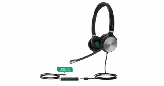 Yealink UH36 Dual Teams USB-C (SKU 1308062) – Tai nghe call center