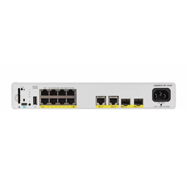 Switch Cisco C9200CX-8P-2X2G-E