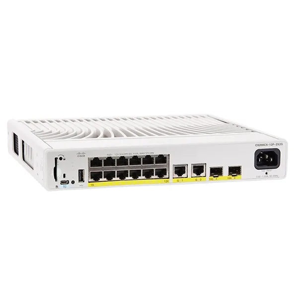 switch 12 cổng cisco c9200cx-12p-2x2g-e