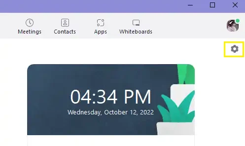 Bật filter cho zoom trên máy tính trước khi vào cuộc họp Zoom Meetings