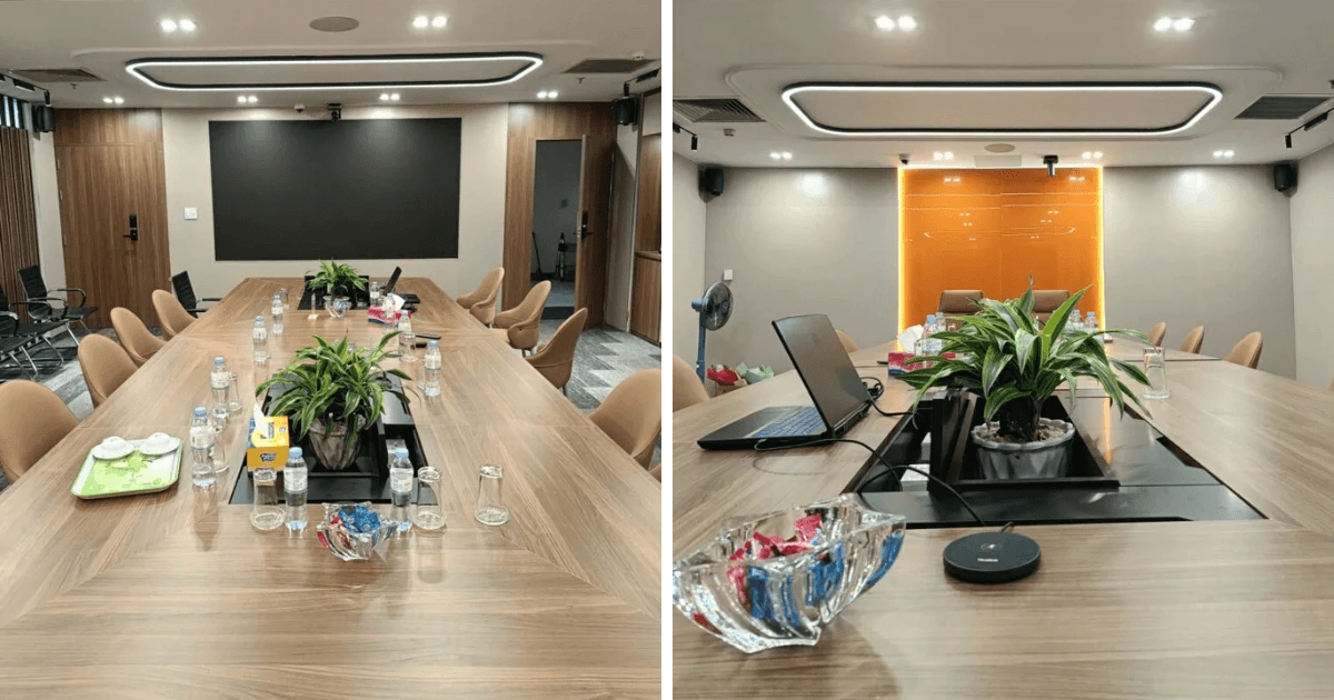 Hình ảnh thực tế micro Yealink VCM35