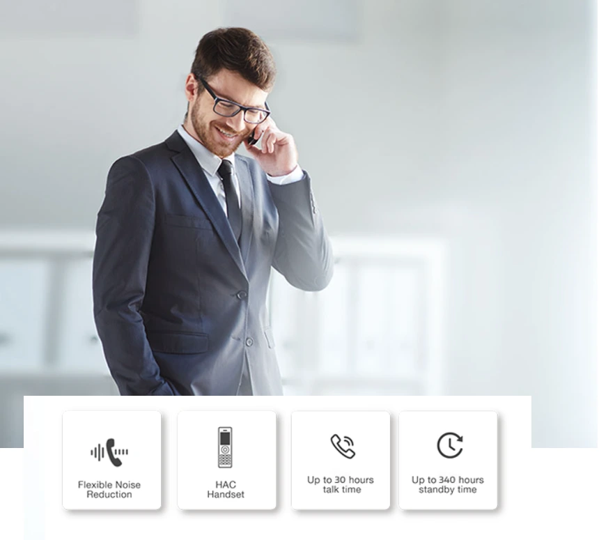 Giao tiếp rõ ràng và ổn định với hệ thống Yealink W71P