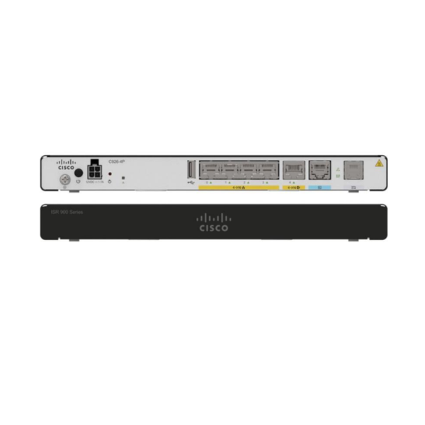 Mặt trước và mặt sau của Router Cisco C926-4P