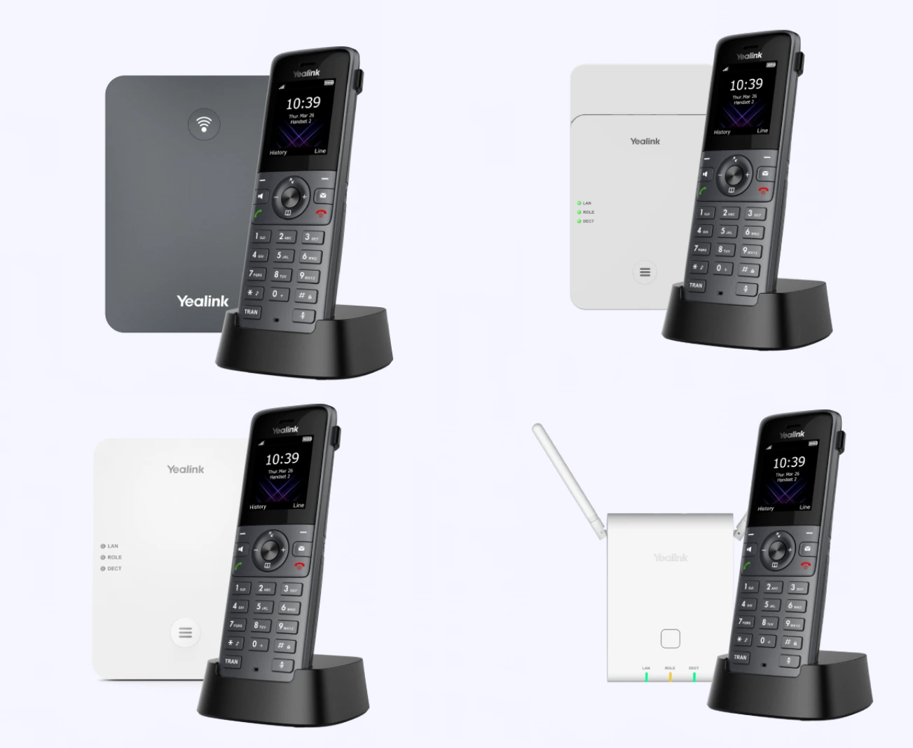 Yealink W74H tương thích với nhiều loại DECT base