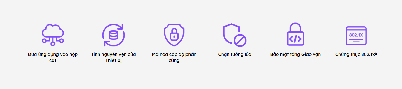 CollabOS tích hợp công nghệ bảo mật dẫn đầu ngành