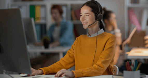 Yealink UH35 Dual USB-A - Tai nghe callcenter 2025 Làm việc tại văn phòng với tai nghe Yealink UH35