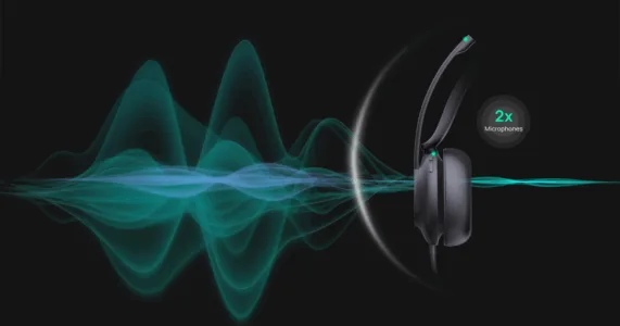 Yealink UH35 có 2 micro chống ồn