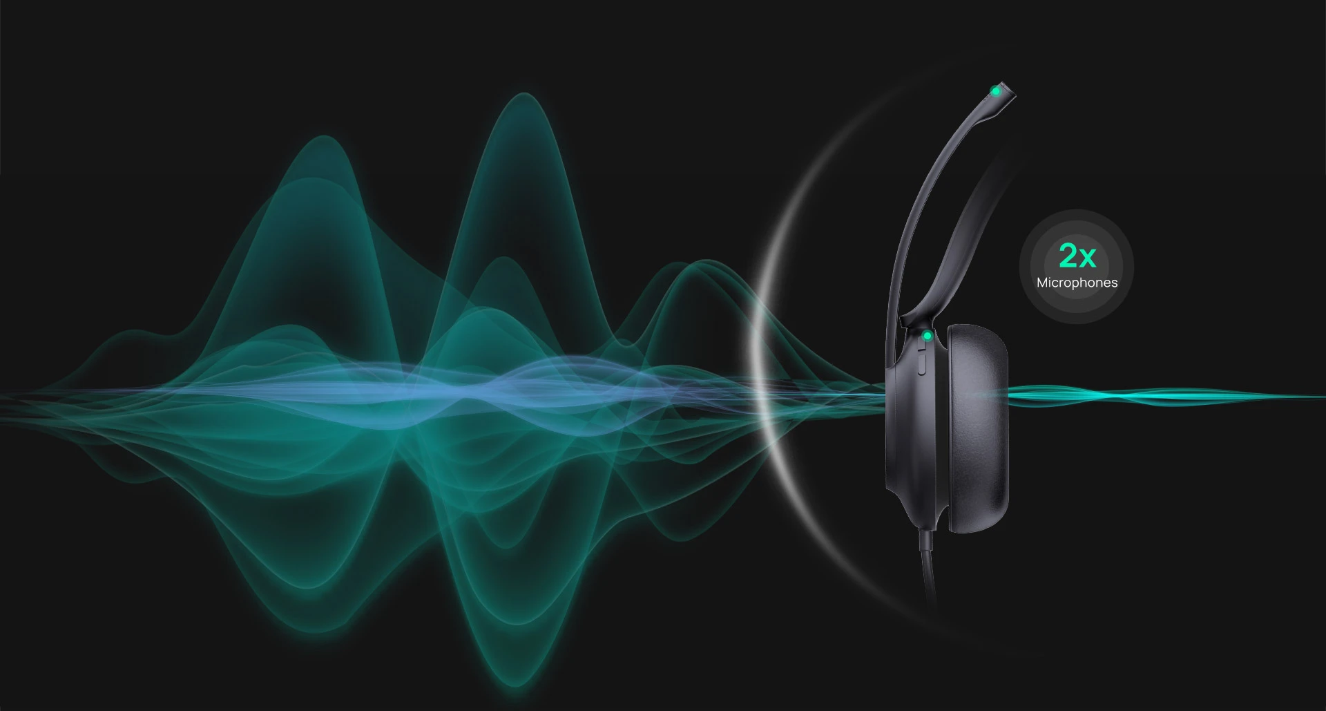 Yealink UH35 có 2 micro chống ồn