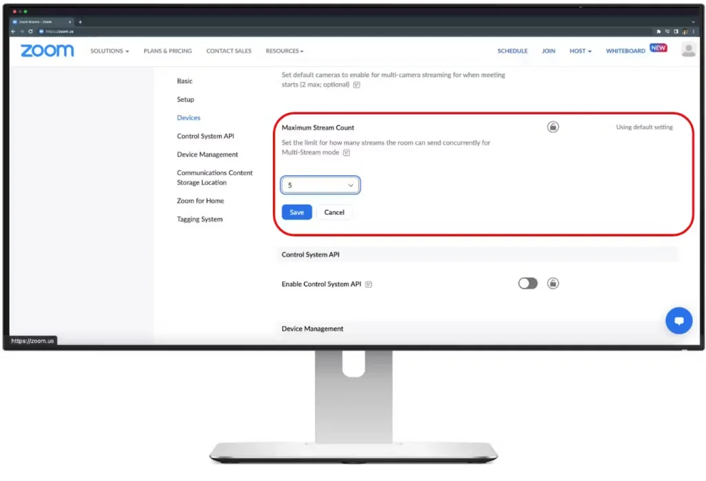 Bật tính năng Grid View trong Zoom Rooms