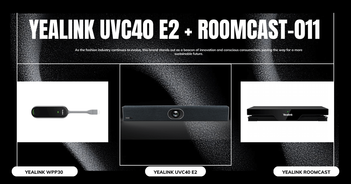 Bộ thiết bị họp trực tuyến Yealink UVC40 E2 + RoomCast-011