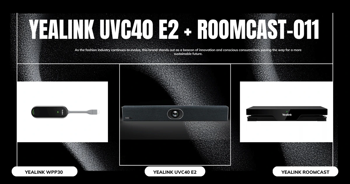 Bộ thiết bị họp trực tuyến Yealink UVC40 E2 + RoomCast-011
