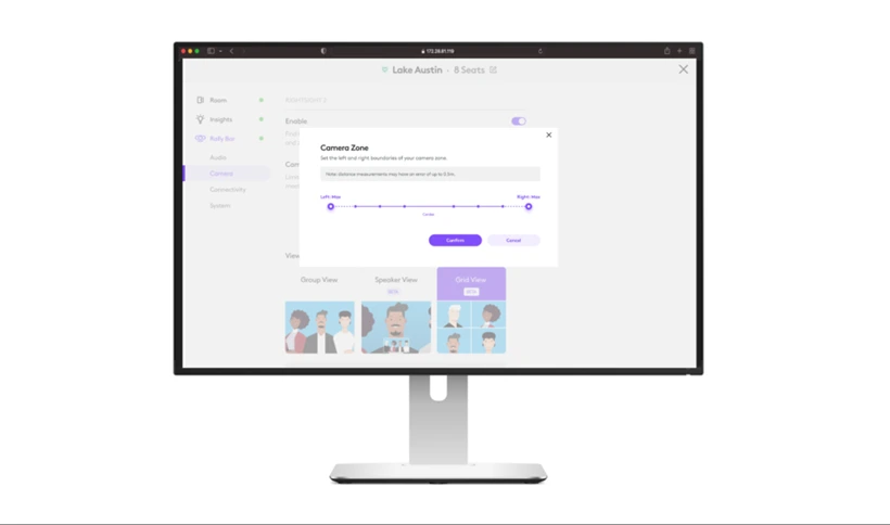 Hướng dẫn cài đặt camera zone trên Rally Bar và Rally Bar Mini trong cổng Truy cập Mạng Cục Bộ -01