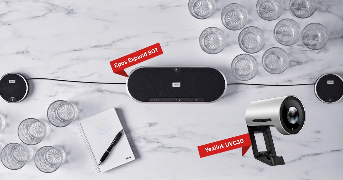 Lợi ích của bộ thiết bị họp trực tuyến Yealink UVC30 + Epos 80T