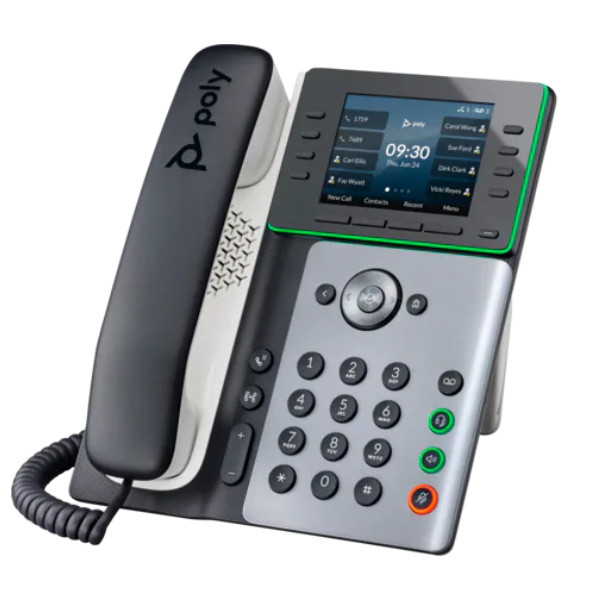 Poly Edge E350 IP Phone and PoE-enabled (82M89AA)