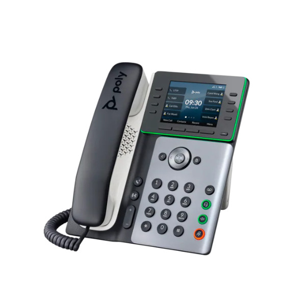 Poly Edge E350 IP Phone and PoE-enabled (82M89AA) khi đang hoạt động