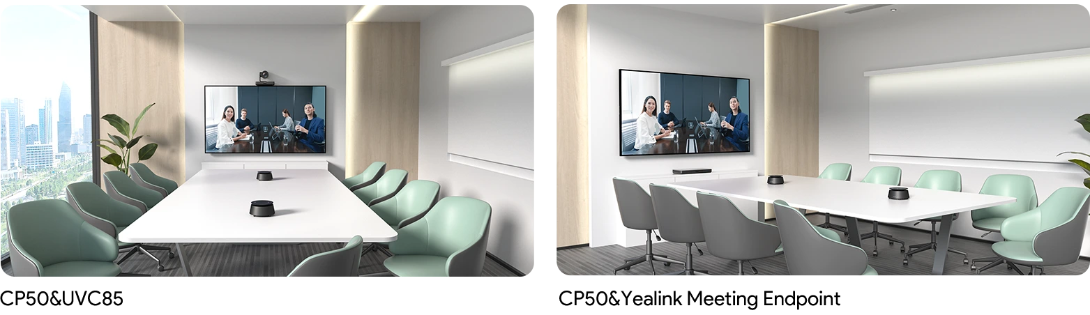 Yealink CP50 hỗ trợ mô hình BYOD khi kết hợp với camera UVC85