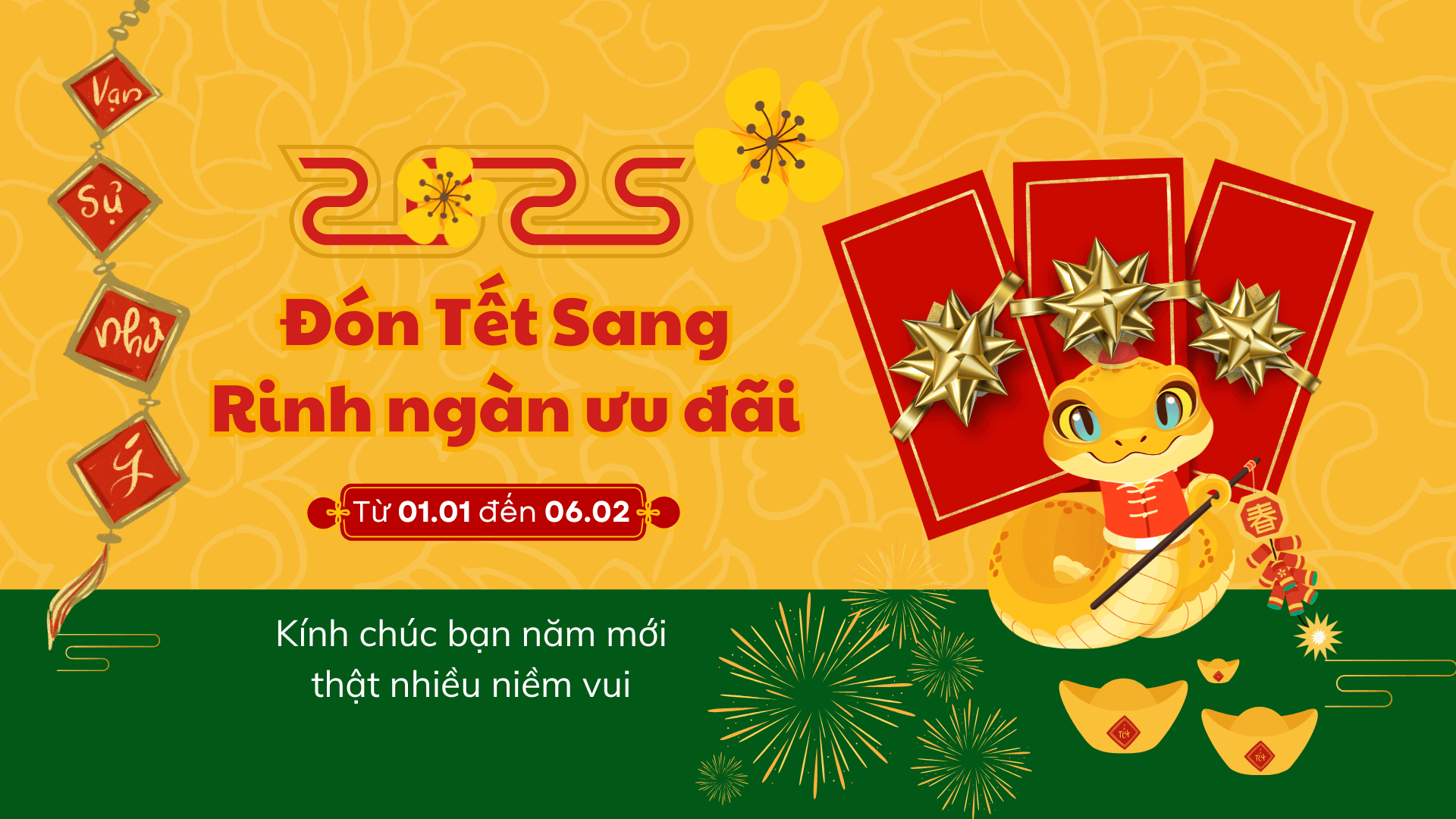 Đón Tết sang rinh ngàn ưu đãi