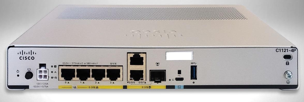 Mặt sau Router Cisco-C1121-4P