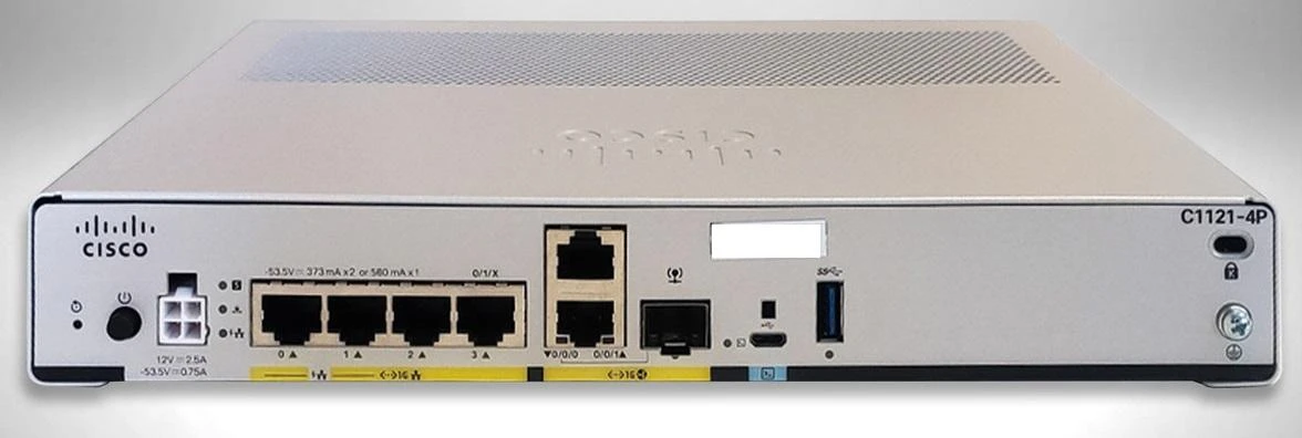 Mặt sau Router Cisco-C1121-4P