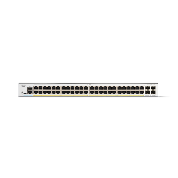 Mặt trước của switch Cisco C1200-48T-4X