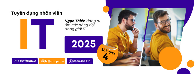 Ngoc Thien tuyen dung nhan vien IT