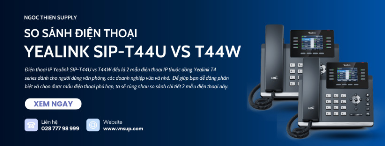 Yealink SIP-T44U vs T44W