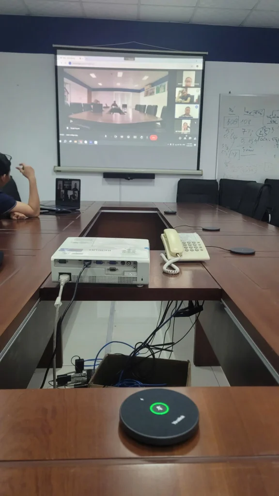 Bộ thiết bị giải pháp cho phòng họp của Công ty cổ phần Bewin & Coating SG