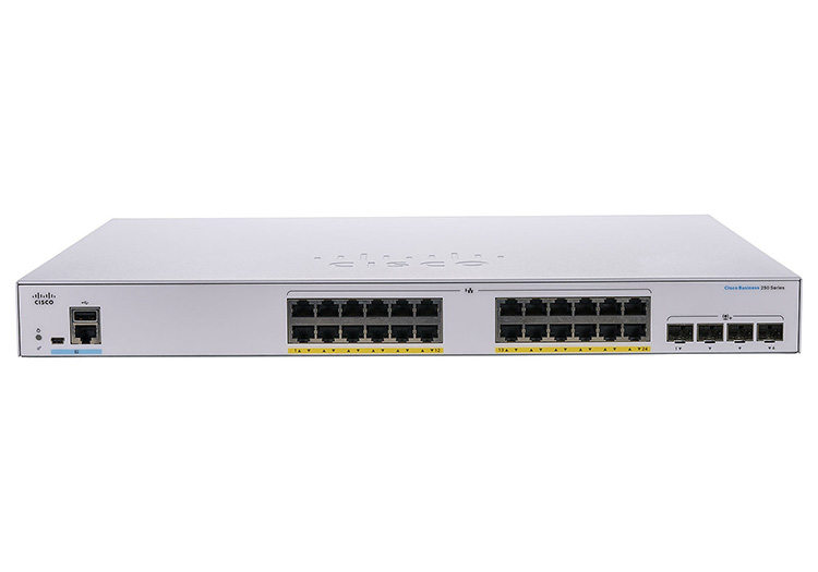 Switch Cisco CBS250-24FP-4X-EU 2025 Thiết bị mạng chính hãng vnsup.com
