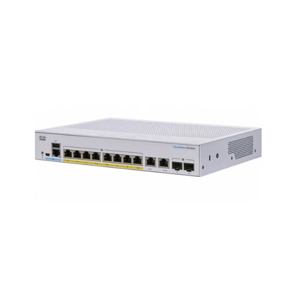 Switch Cisco CBS250-8P-E-2G-EU