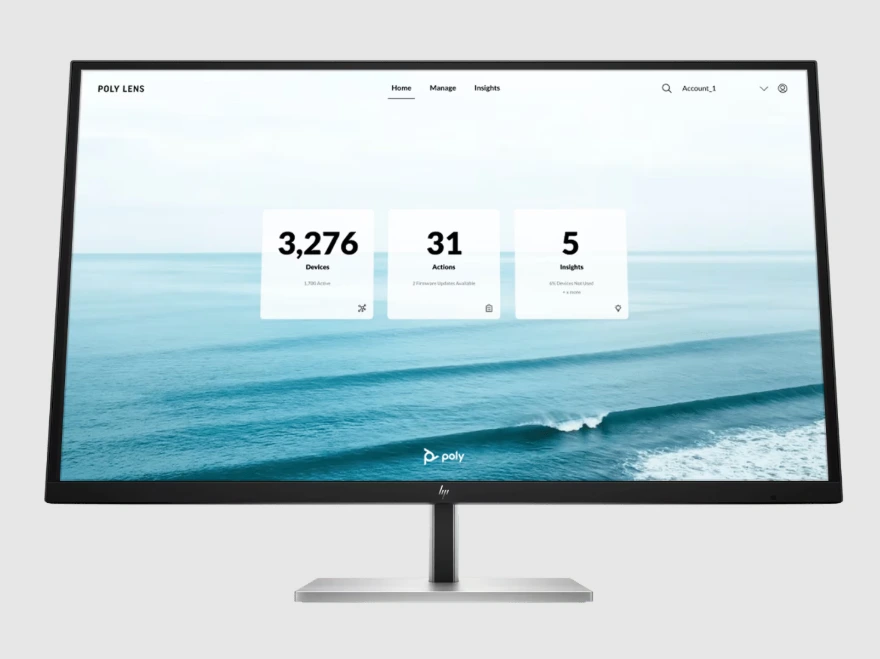 Giao diện phần mềm Poly Lens