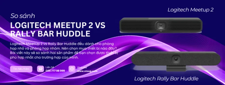 Logitech MeetUp 2 vs Rally Bar Huddle